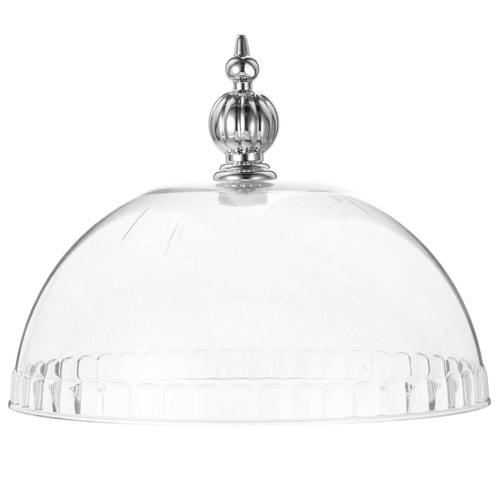 Plastic Dome Clear - ฝาครอบเค้กพลาสติกใส ขนาด 6.8 นิ้ว ทนความร้อน เหมาะสำหรับถาดชีส