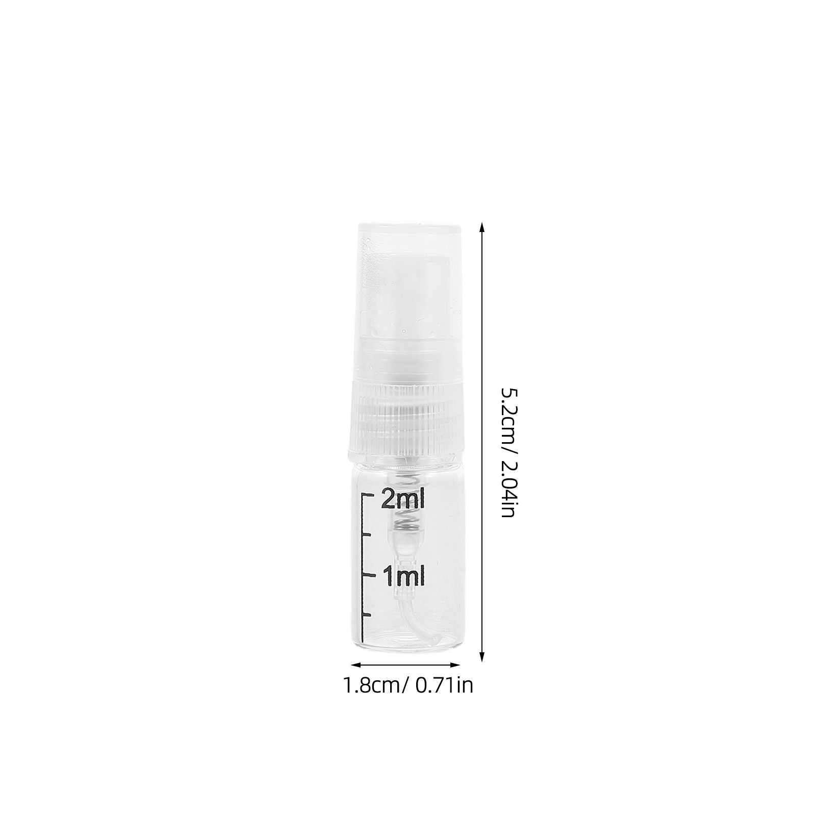 ขวดสเปรย์แก้วใสแบบพกพา 5 ชิ้น  - Misting Bottle Fine บทวิจารณ์และราคา