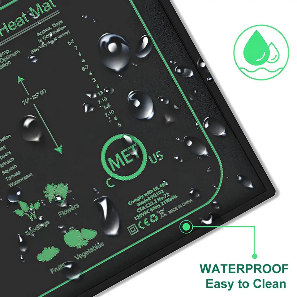 แผ่นทำความร้อนสำหรับต้นกล้าขนา - Rooting Gel Clone บทวิจารณ์และราคา