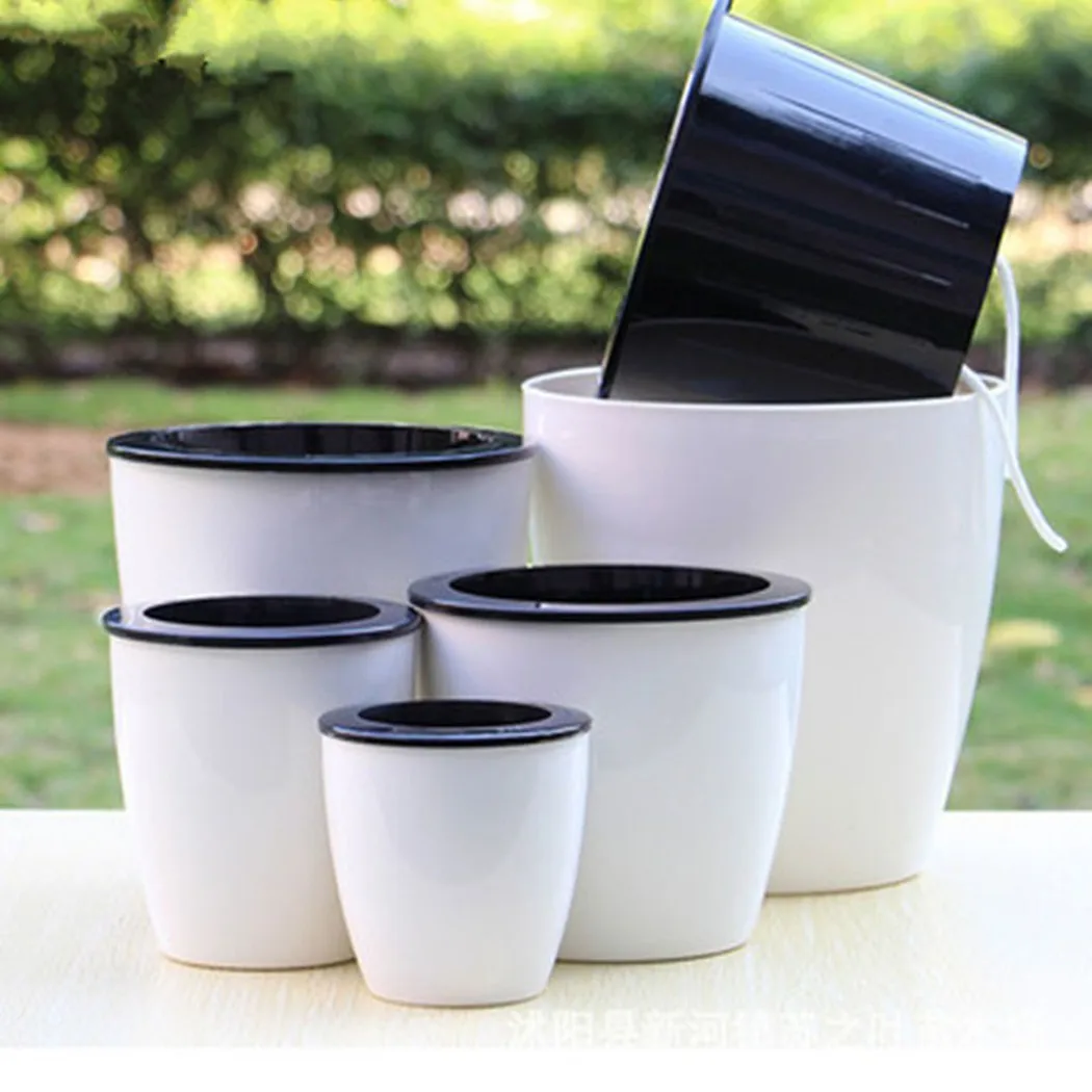 Lazy ดอกไม้หม้อรดน้ำกระถางดอกไ - Self Watering Insert บทวิจารณ์และราคา