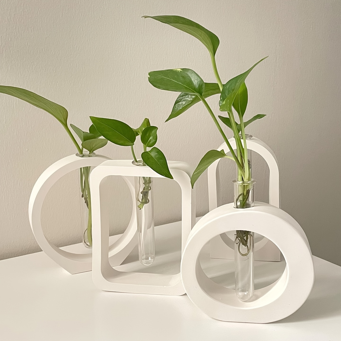 4PCS แจกันดอกไม้แม่พิมพ์ซิลิโค - Propagation Station Vase บทวิจารณ์และราคา