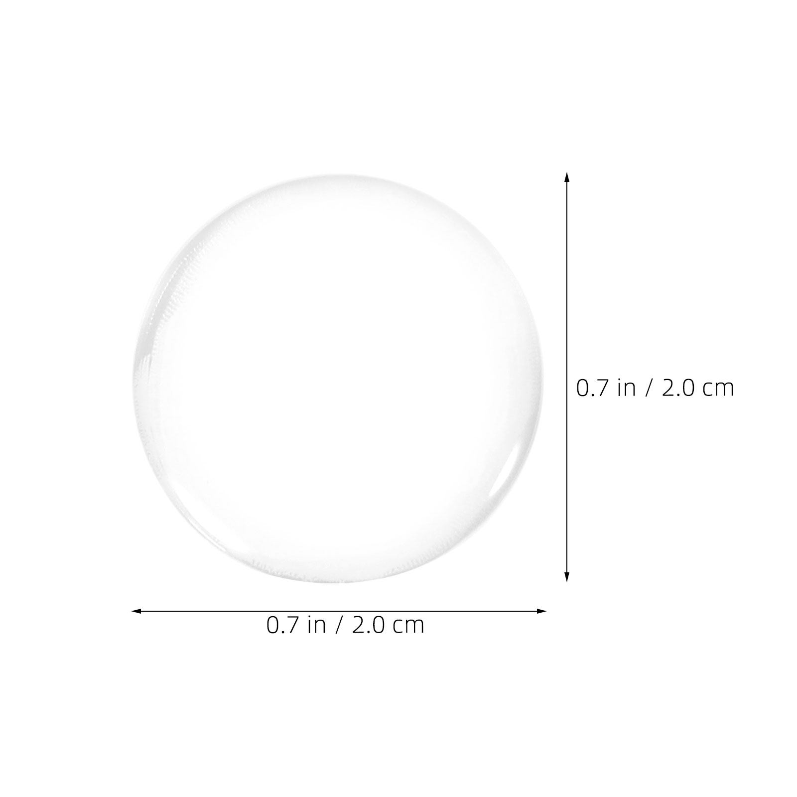 สติกเกอร์โดมใสทรงกลม 40 ชิ้น ข - Plastic Dome Clear บทวิจารณ์และราคา