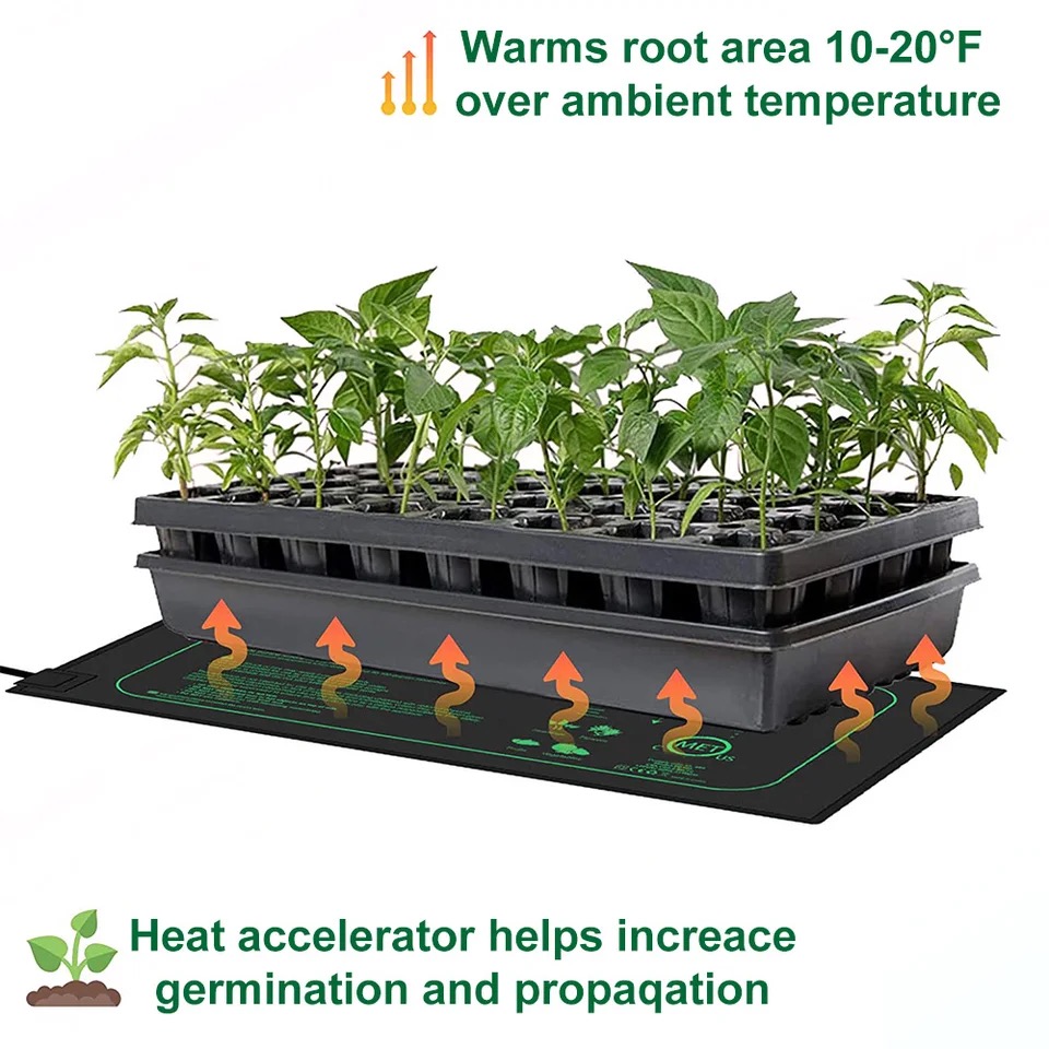10/25/50 ซม.ต้นกล้าความร้อนในร - Heat Mat Seedling บทวิจารณ์และราคา