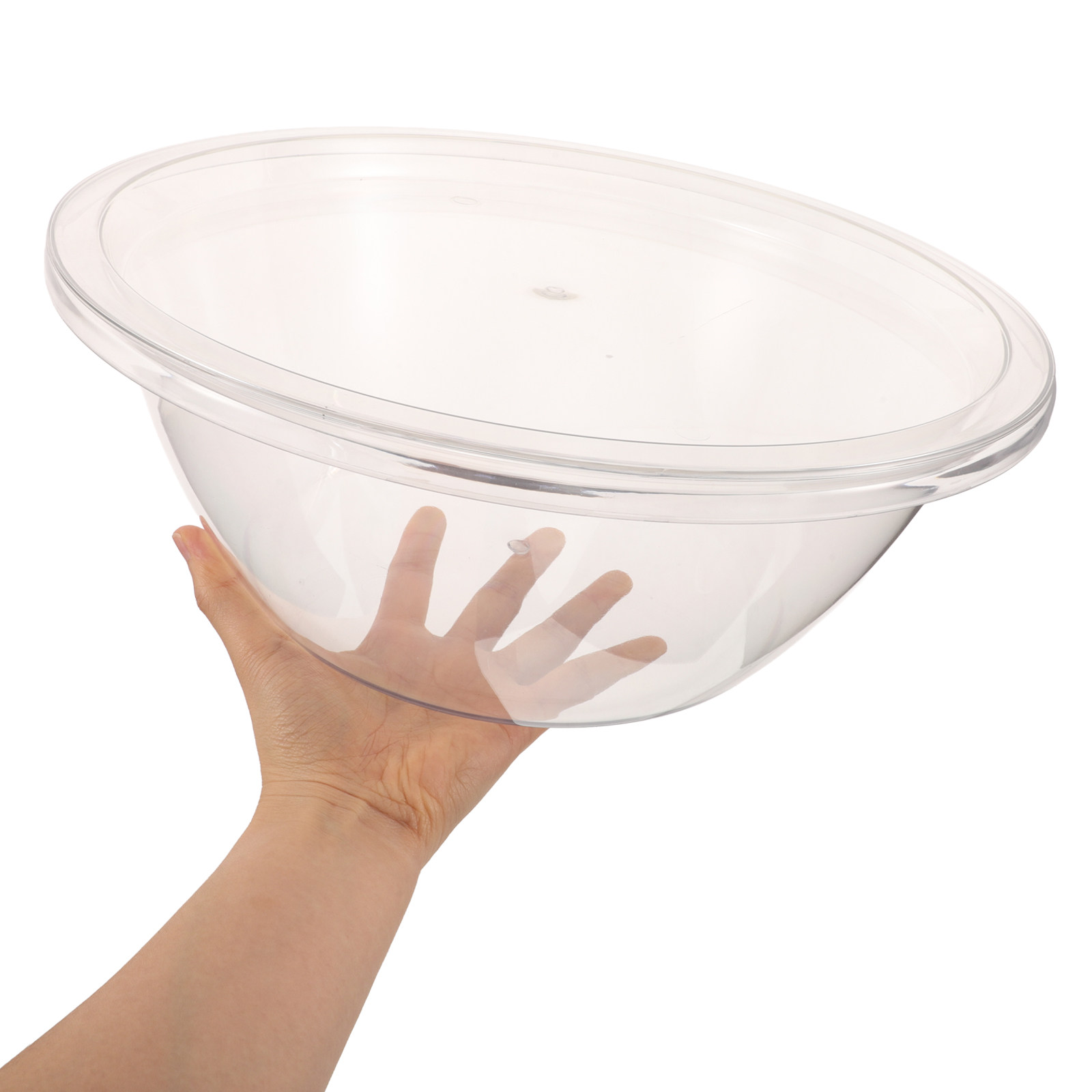 ชุดชามผสมอาหารพลาสติก 2 ชิ้น ช - Plastic Dome Clear บทวิจารณ์และราคา